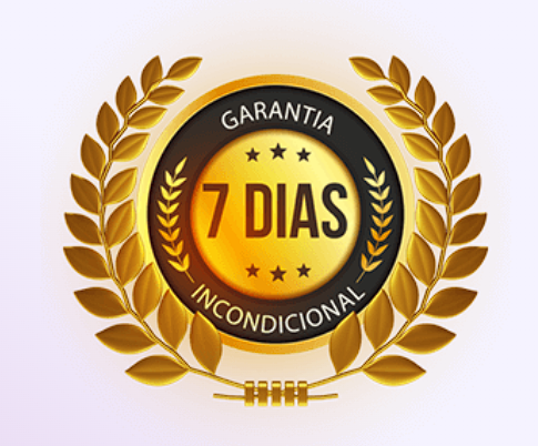 Garantia de 7 dias incondicional